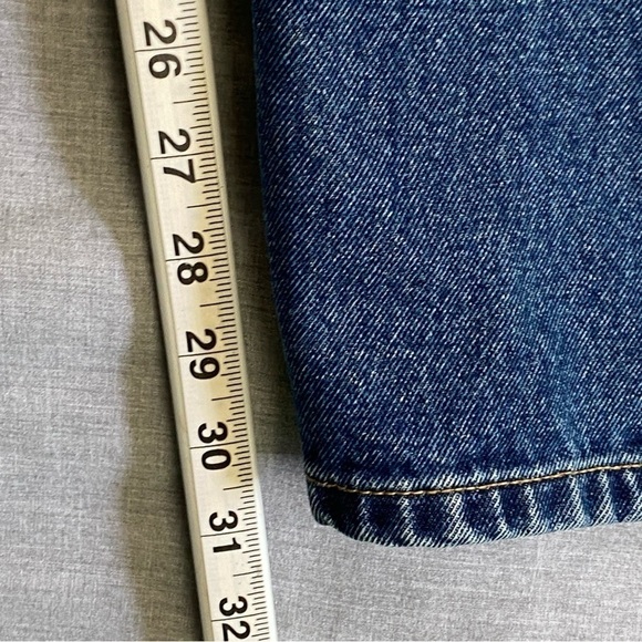 Penmans Dad Jeans Mens 36W 32L 100% Cotton Straight Leg High Rise Jeans - Picture 3 of 10